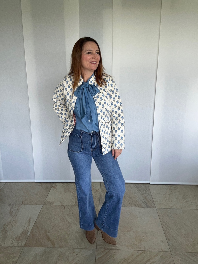 CHAQUETA INDIA REVERSIBLE