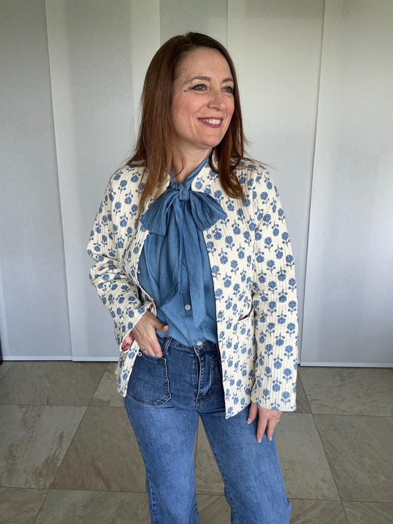 CHAQUETA INDIA REVERSIBLE