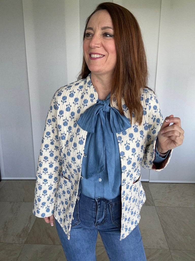 CHAQUETA INDIA REVERSIBLE