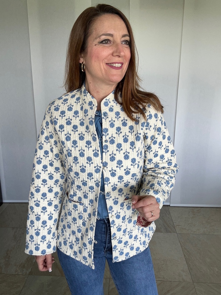 CHAQUETA INDIA REVERSIBLE