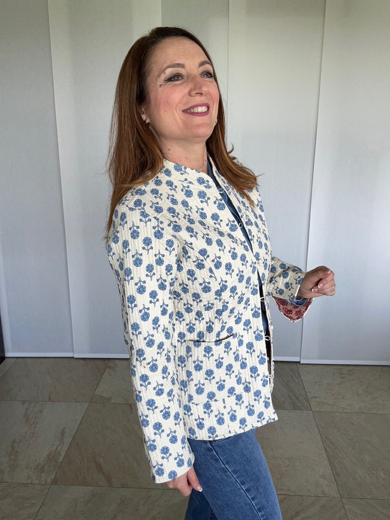 CHAQUETA INDIA REVERSIBLE