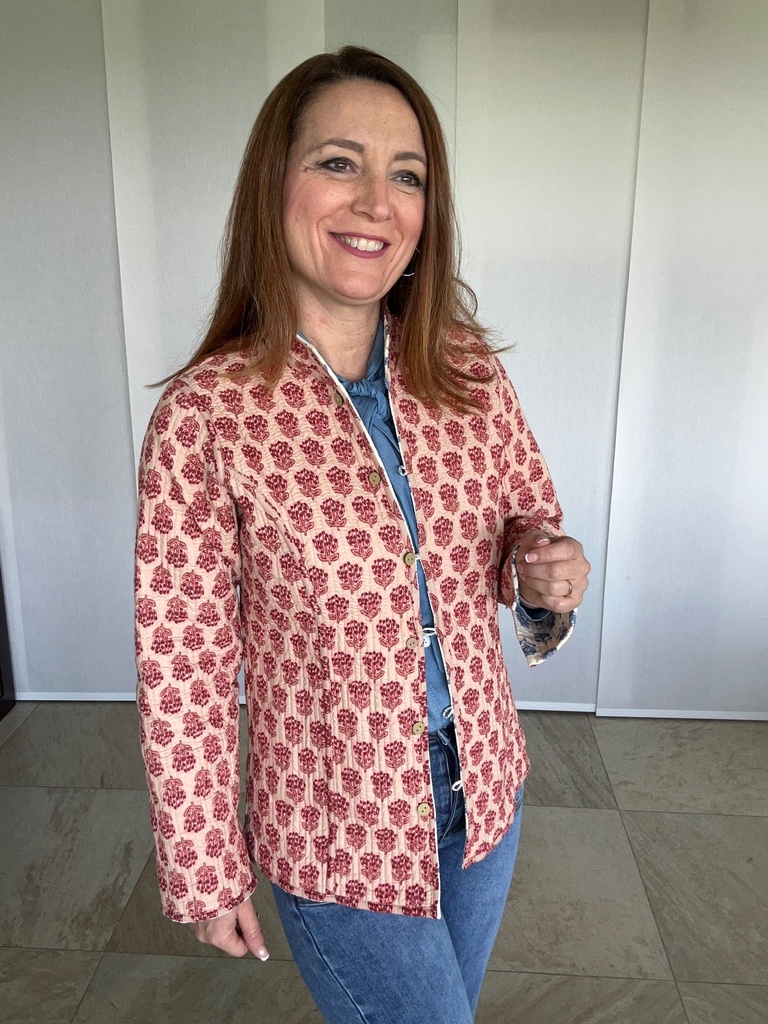 CHAQUETA INDIA REVERSIBLE