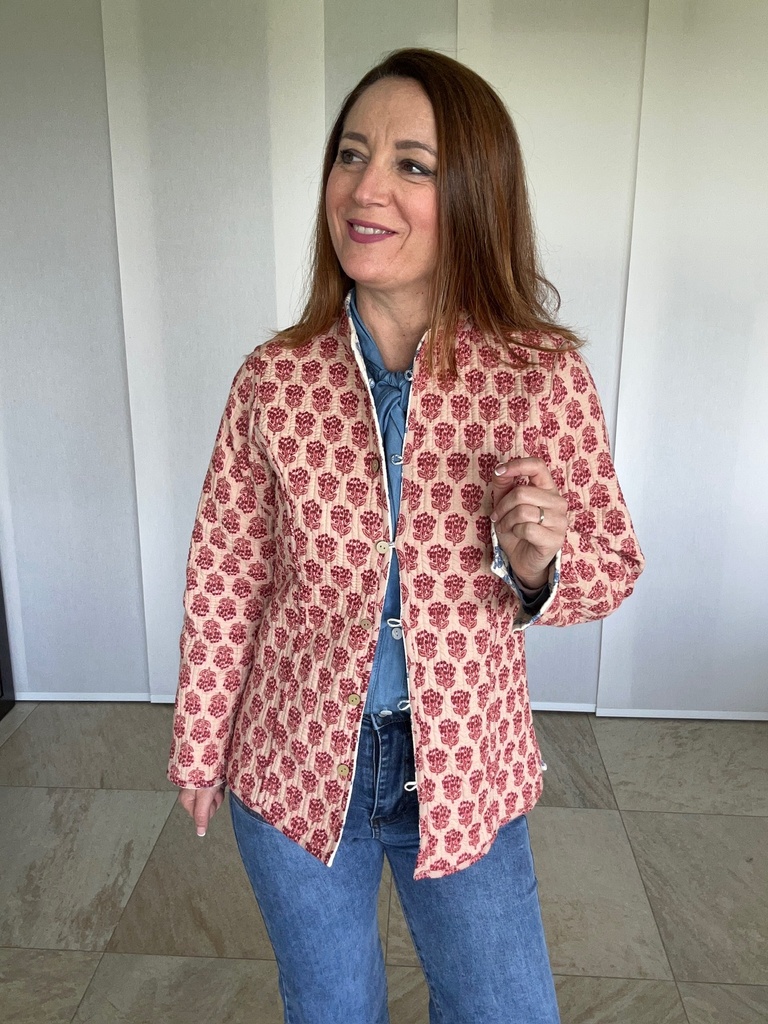 CHAQUETA INDIA REVERSIBLE