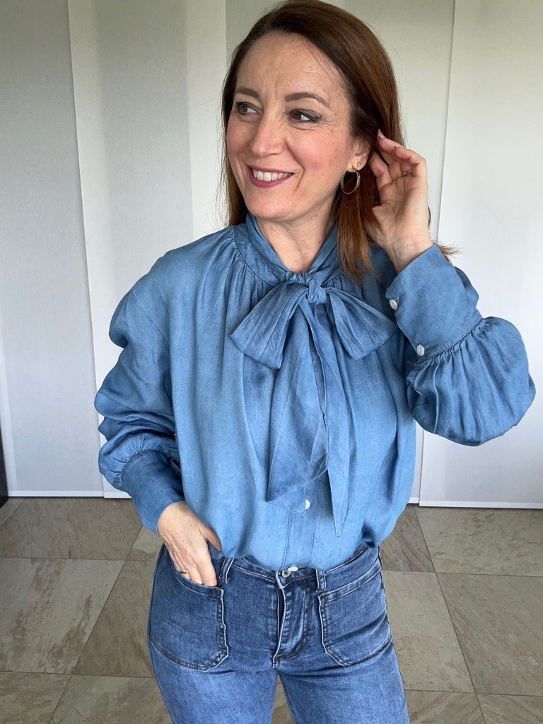 Blusa denim 