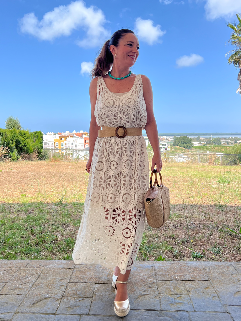VESTIDO CROCHÉ MÁLAGA 