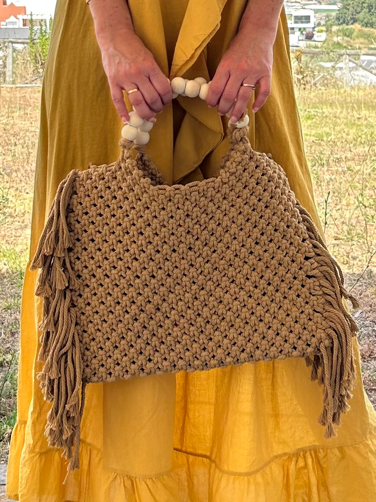 BOLSO MACRAMÉ