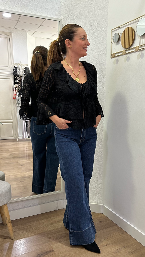 BLUSA ENCAJE MÓNACO