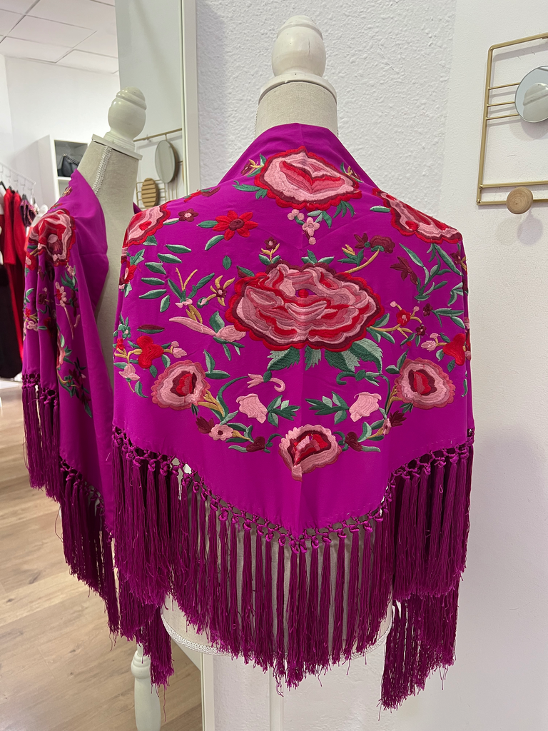 MANTÓN MANZANILLA BUGANVILLA