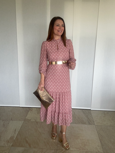 VESTIDO ROSA
