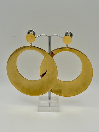 PENDIENTES ARGOLLAS PLANAS