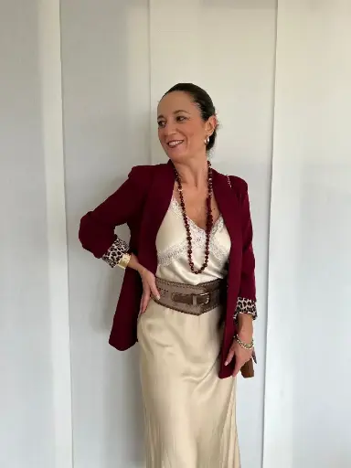 FALDA SATÉN 