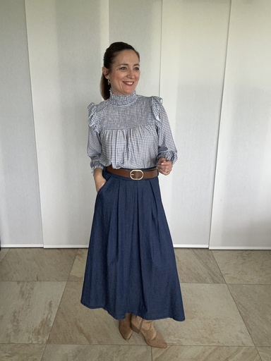 FALDA VAQUERA 