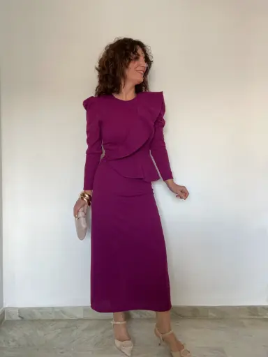 VESTIDO AMARANTO