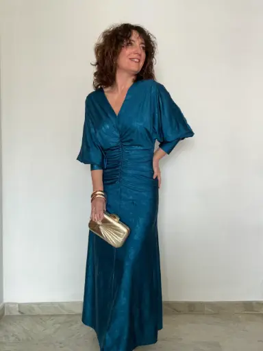 VESTIDO BROCADO TOKIO