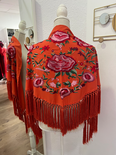 MANTÓN MANZANILLA NARANJA